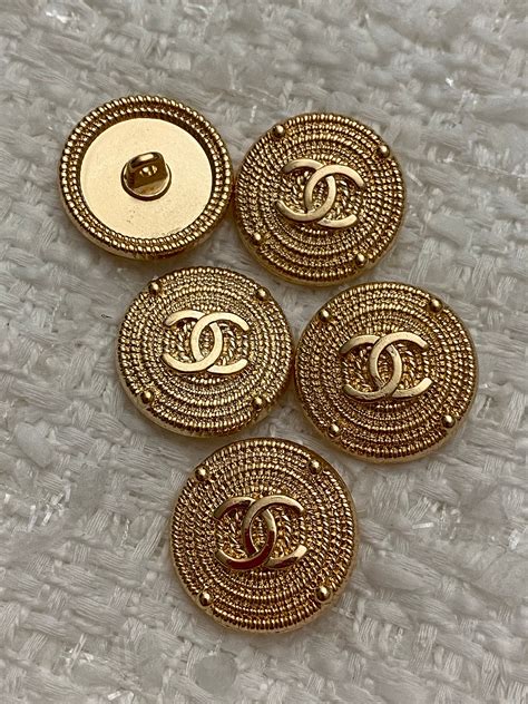 original chanel buttons|faux Chanel buttons.